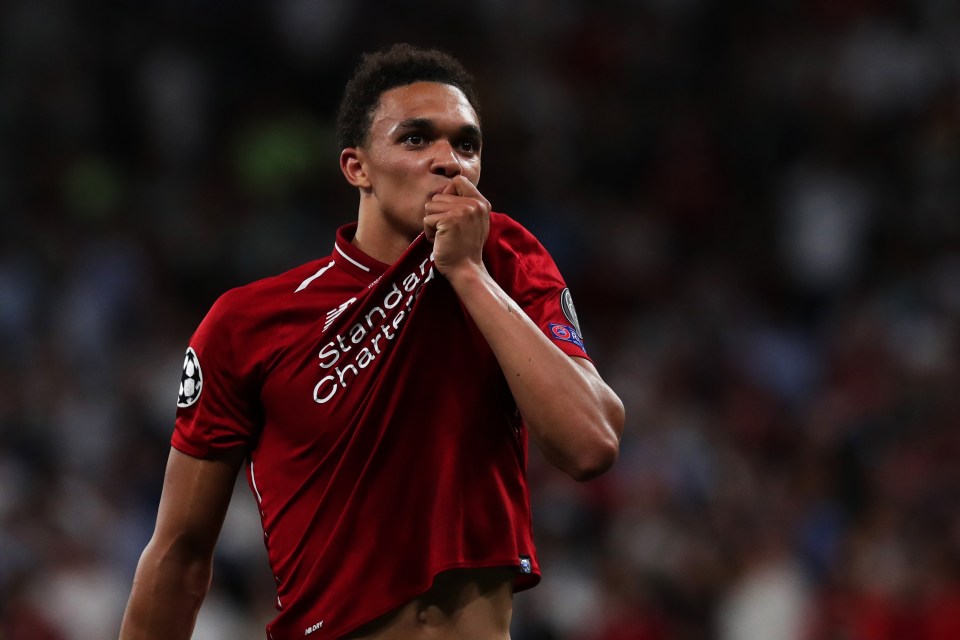  Trent Alexander-Arnold was fantastic in his second final