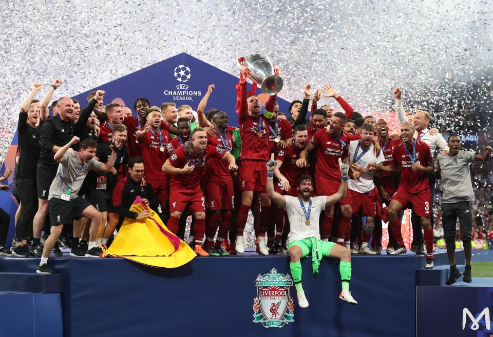  The Reds lift their sixth European Cup