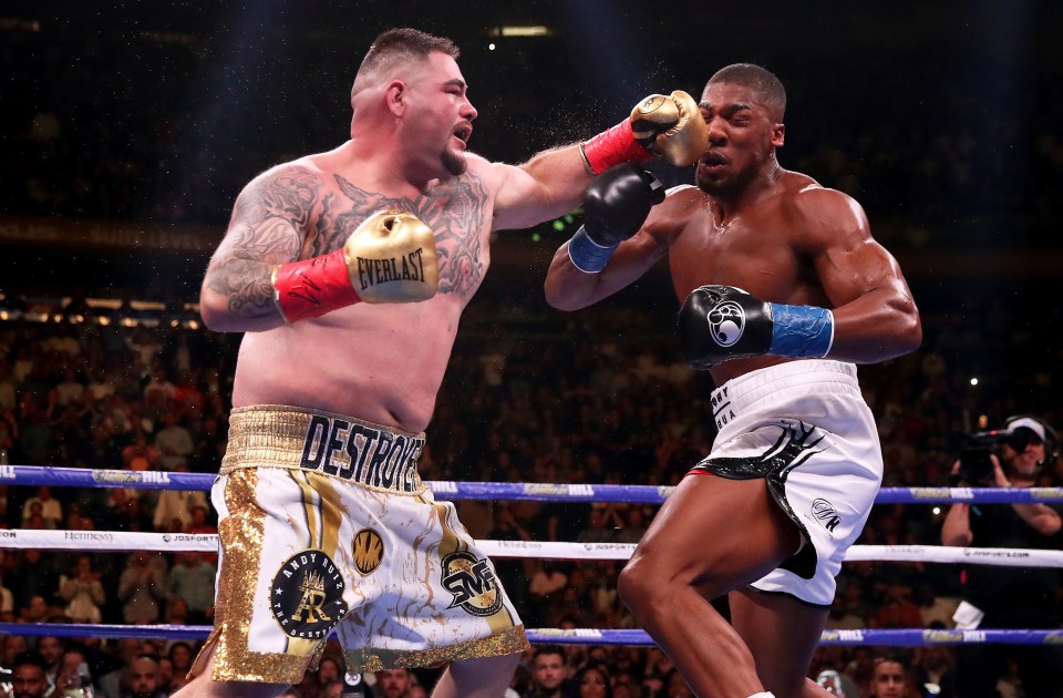 Ruiz agreed to be Joshua’s sparring partner before stepping in to beat AJ last summer