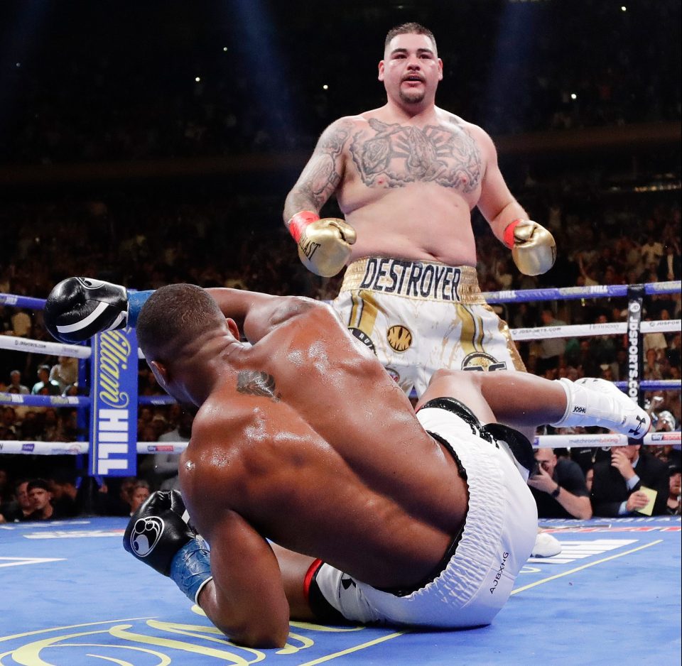 Joshua suffered one of the greatest shocks in boxing history, surrendering his world titles to Ruiz in New York