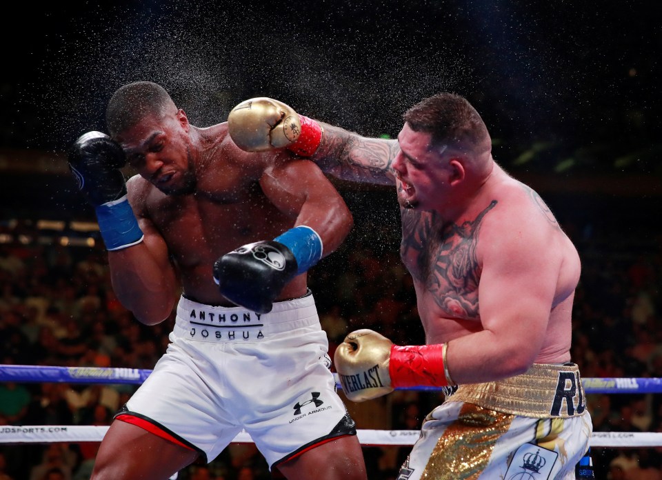 Anthony Joshua suffered a shock round seven stoppage loss to Andy Ruiz Jr on his US debut