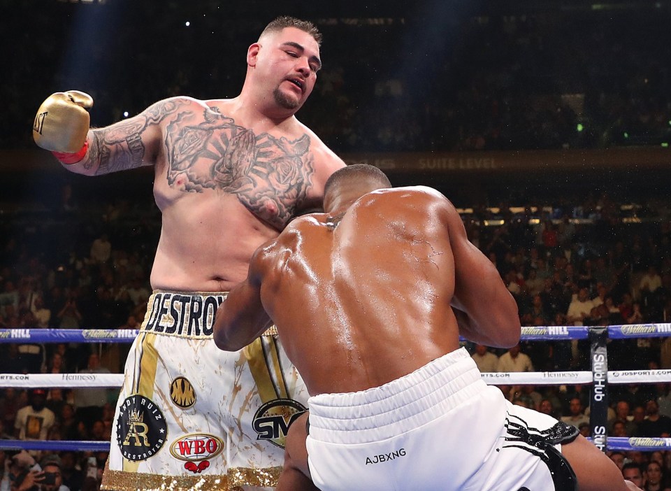 This was the third-round punch from Andy Ruiz Jr which Anthony Joshua never really recovered from, says his promoter Eddie Hearn