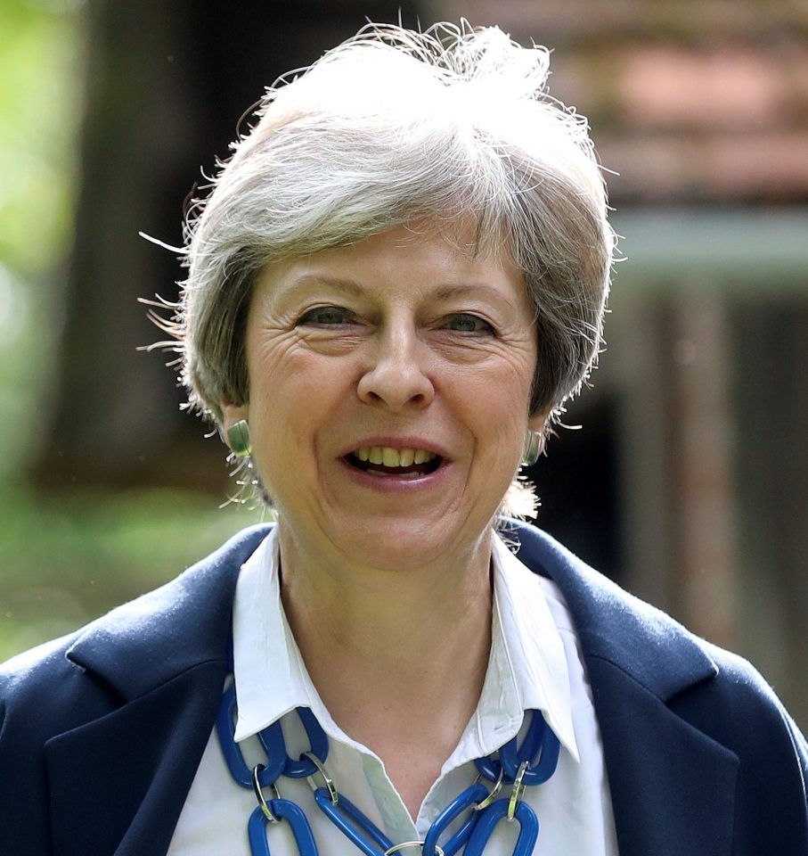  Theresa May pleaded with the public to welcome Donald Trump as thousands prepared to join a mass protest in central London