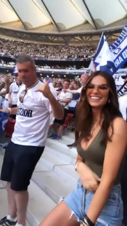  Ruby attended the Champions League final to suggest her romance with Alli is back on