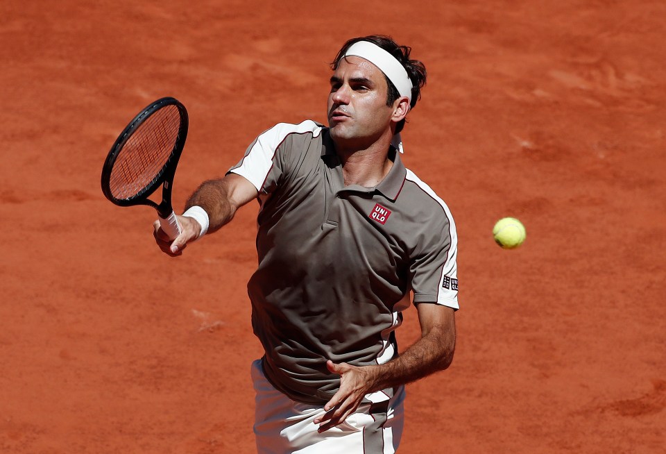 Roger Federer will notch up his 54th Slam quarter-final on Tuesday