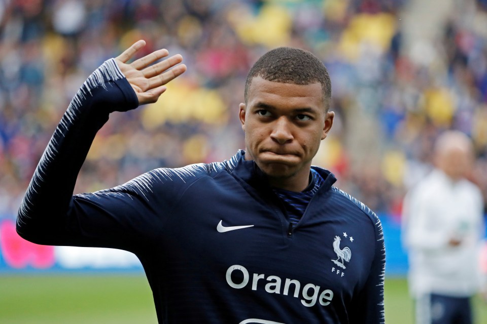  Paris Saint-Germain forward Kylian Mbappe is a reported summer target for Real Madrid