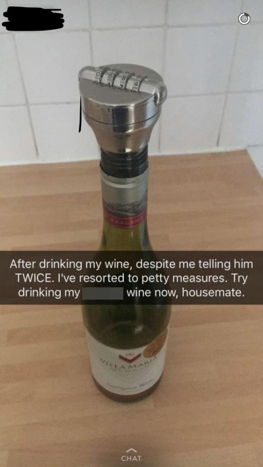  When it comes to expressing their anger, this roommate doesn't bottle up their feelings