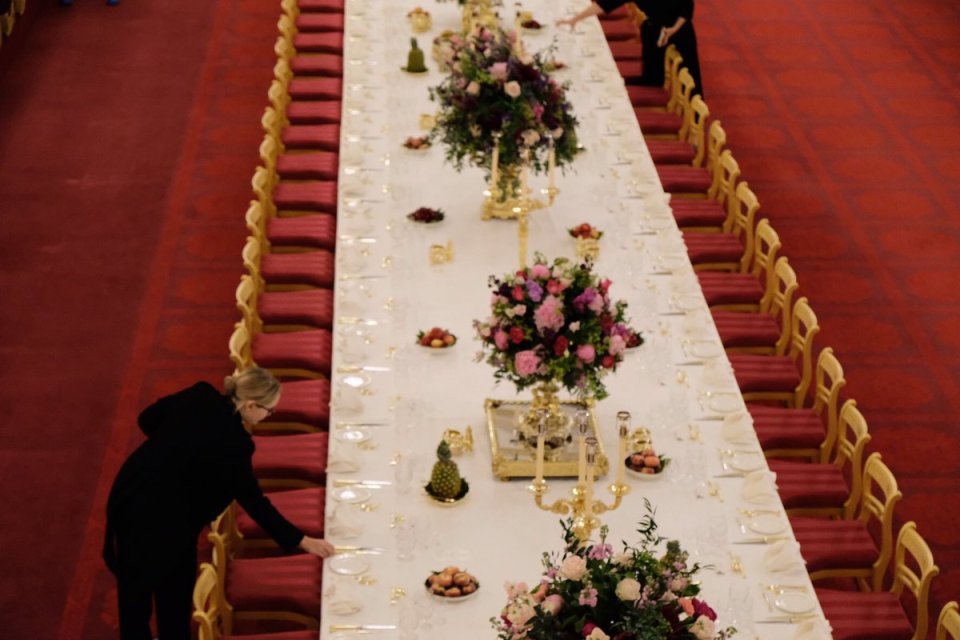  Days of careful planning have gone into making sure the State Banquet goes off without a hitch