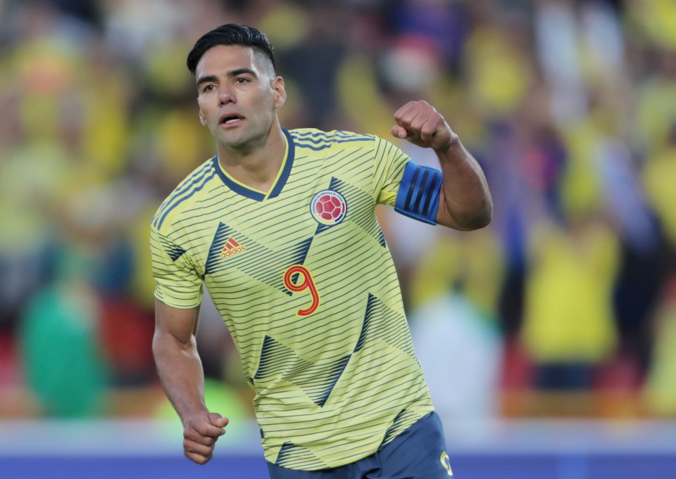  Radamel Falcao was among the scorers as Colombia beat Panama 3-0 last time out