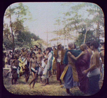  A crowd enjoying a festival