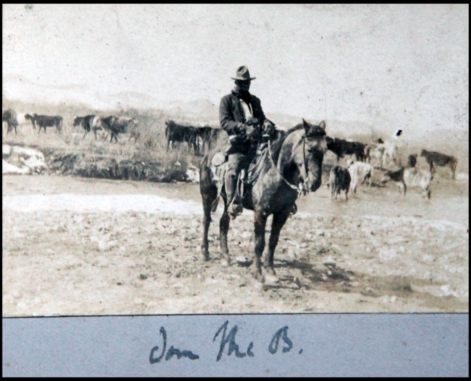  An enigmatic cowboy patrols the plains in the wild west