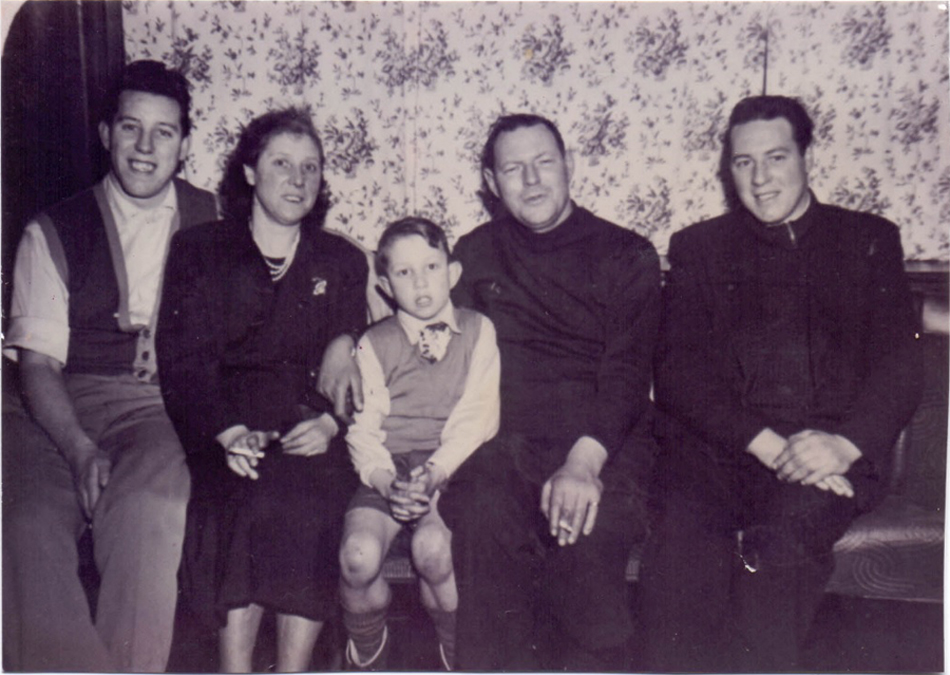  Dee-Day White, pictured middle with his family, is a D-Day baby who was legally given the name by his father