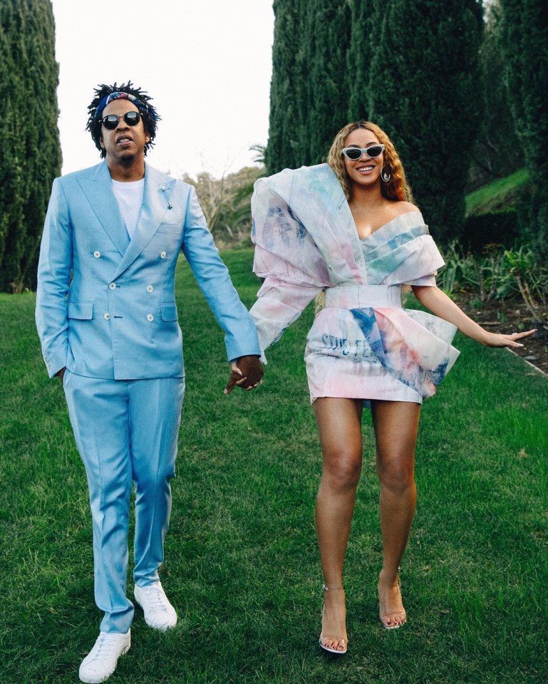  Jay-Z, pictured with wife Beyonce, has been named the first ever hip hop billionaire