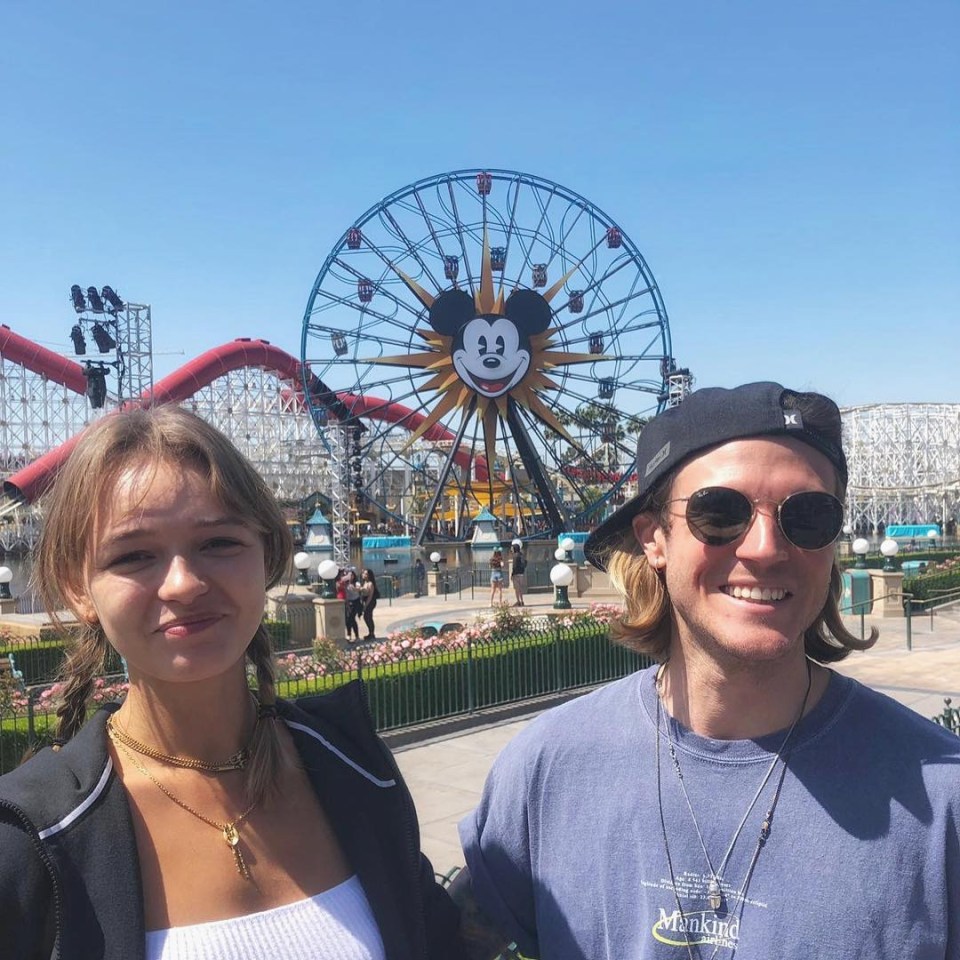  New couple Dougie and Maddy have also been to Disneyland together