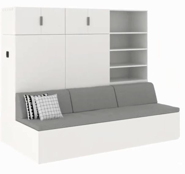 There’s plenty of storage space – Ikea reckons you’ll gain an extra eight square metres of space with the Rognan