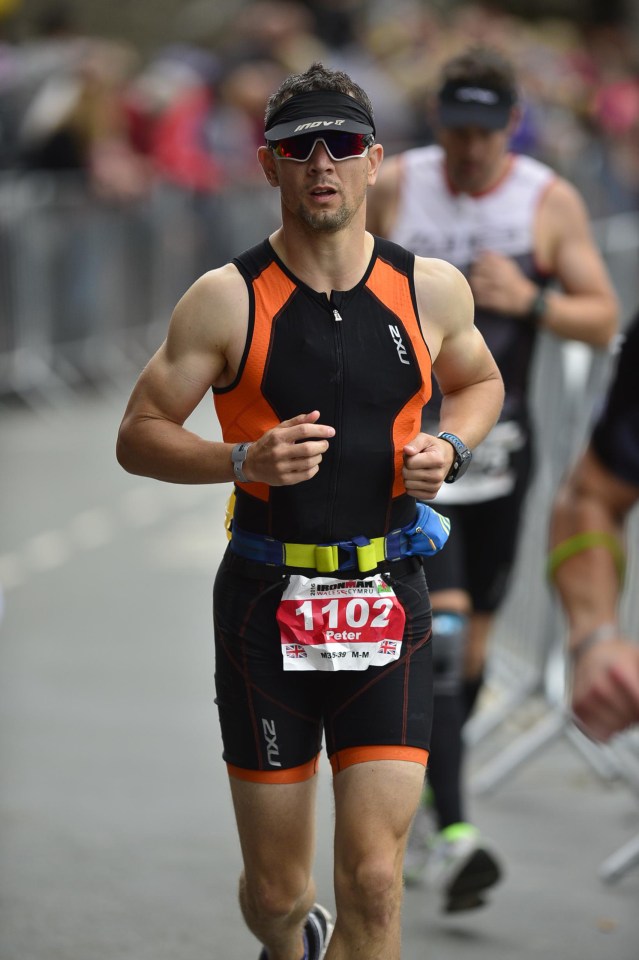  Peter was a keen athlete who completed the Ironman Wales Triathlon challenge