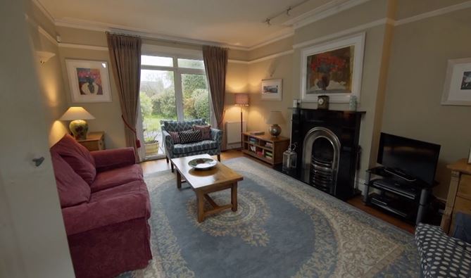  The property had plenty of reception rooms, a requirement of the couple's