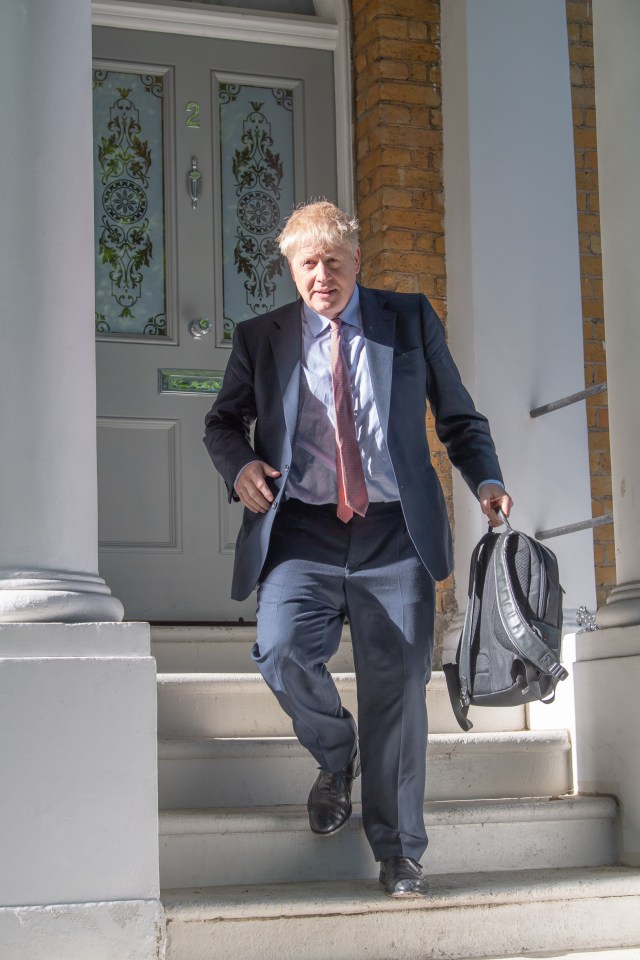  Boris could soon be swapping the Camberwell flat for Downing Street