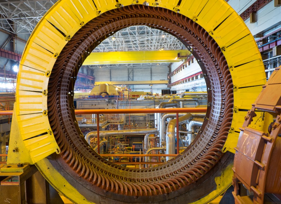  Tourists visiting the still active power station get to see the reactor room and can even climb to the top of the reactor and its roof