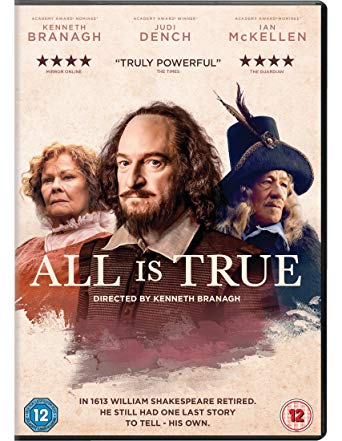  Kenneth Branagh stars as the retired William Shakespeare in period drama All Is True