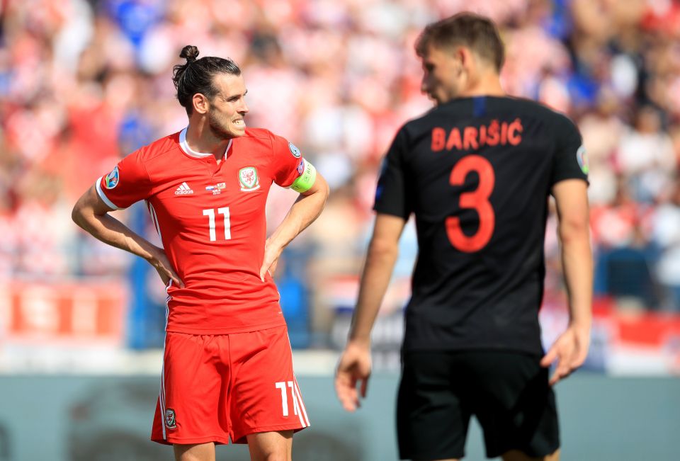  Gareth Bale failed to deliver for Wales as they suffered a Euro 2020 blow in Croatia