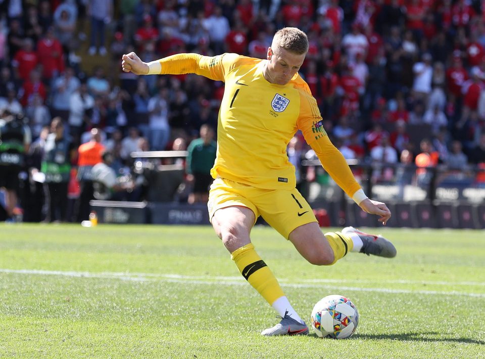  The goalkeeper made no mistake as he rifled home from the spot