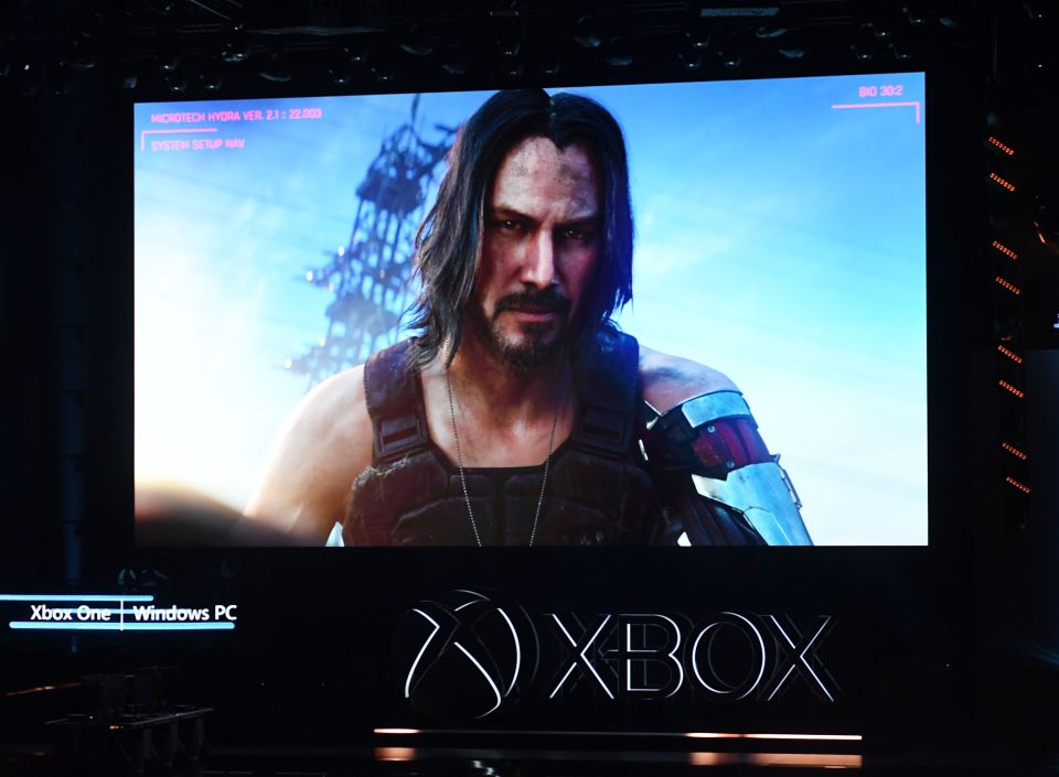  Keanu is playing a character called Johnny SIlverhand in Cyberpunk 2077