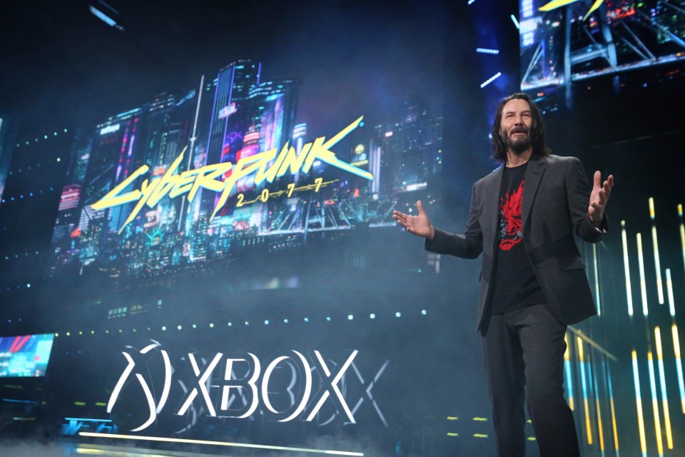  Keanu's appearance adds to the hype surrounding Cyberpunk, which is being made by the team behind The Witcher series