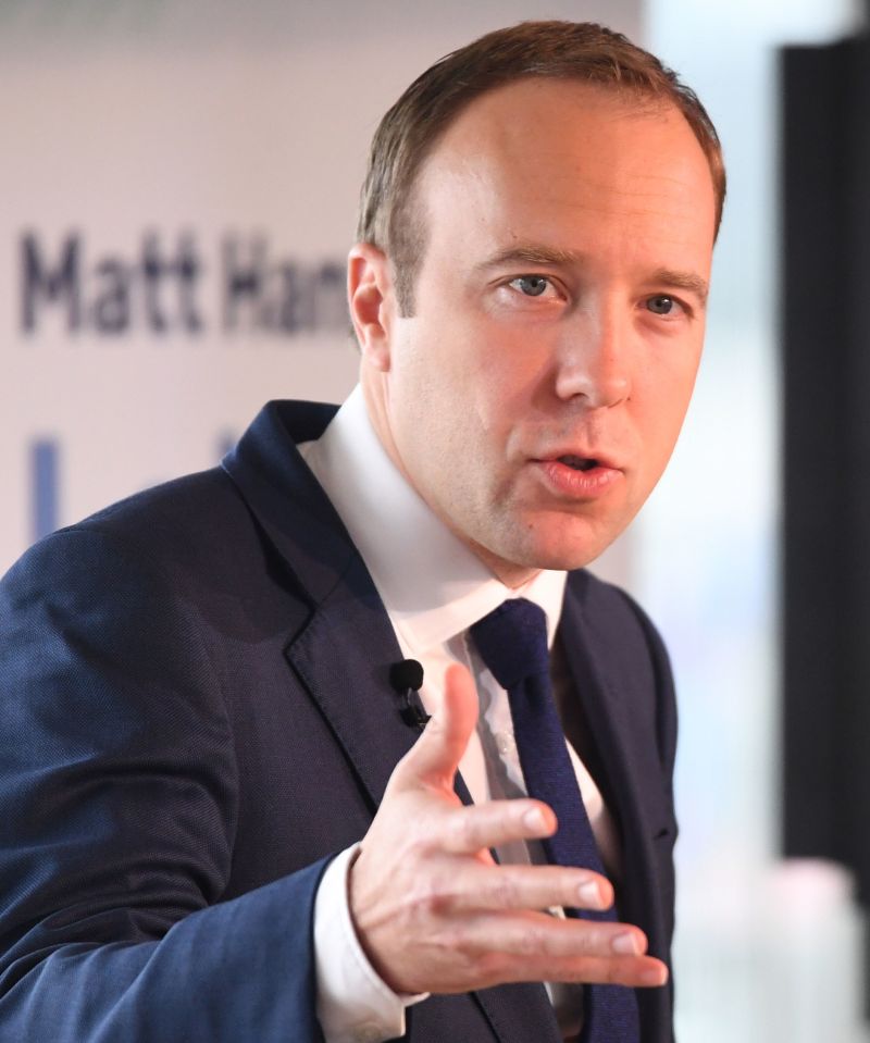  Matt Hancock said it was mistake to put extra burdens on pensioners