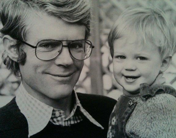  Jack, pictured with his dad John, said it felt like he'd been kicked in the balls before he was diagnosed with testicular cancer