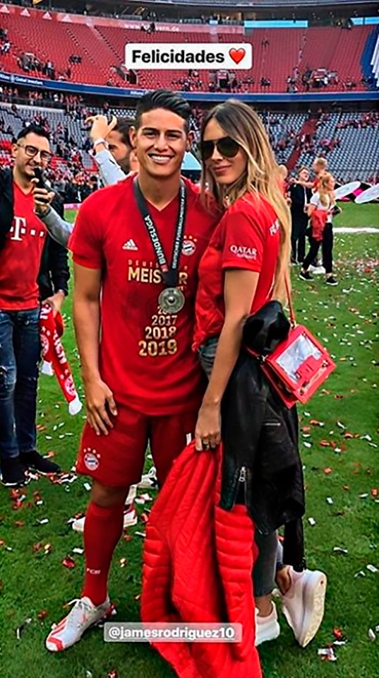  Shannon de Lima has denied causing James Rodriguez' marriage to break down