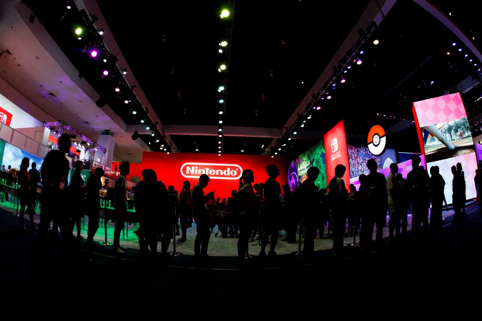  Fans queued for hours to play the latest Nintendo games at E3 in Los Angeles last week