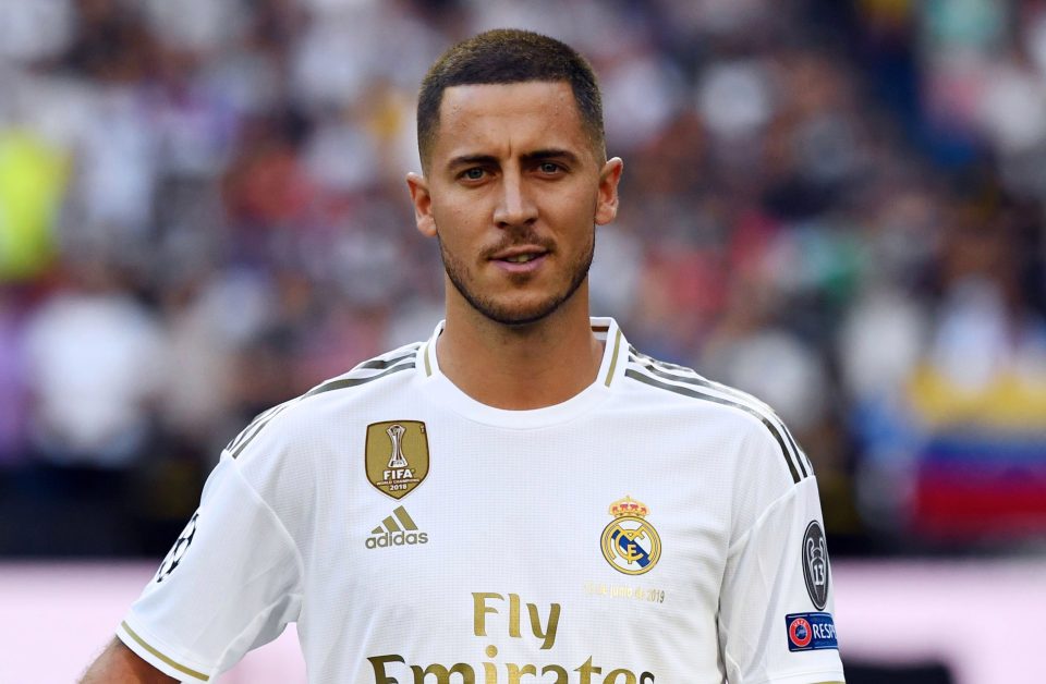  Eden Hazard during his Real Madrid unveiling