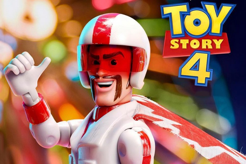  Keanu Reeves voices Duke Caboom in Toy Story 4