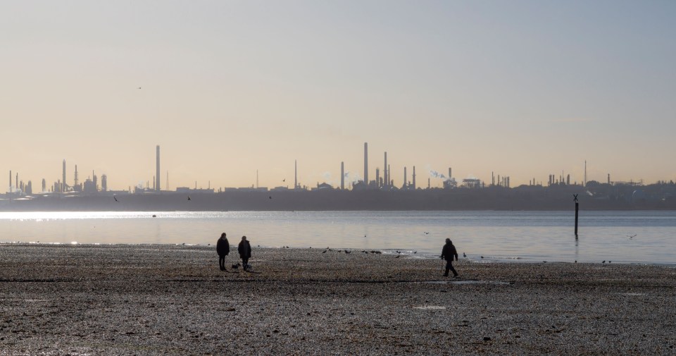  The pebbles of Weston Shore, Southampton