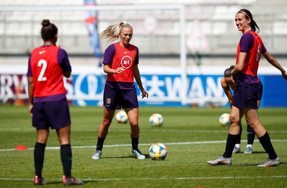  England are in training hoping to get out of the group with a 100 per cent record