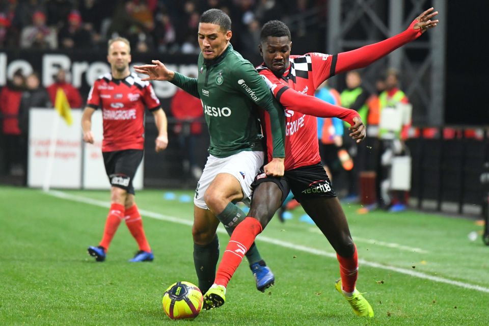  Saliba is a centre-back but is also capable of playing right-back