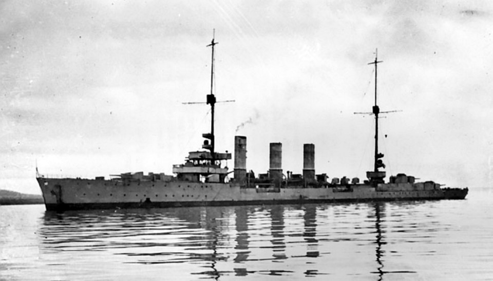 The SMS Karlsruhe is selling for £60,000