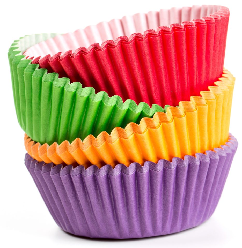  Put a cupcake liner in your cupholders and easily swap them out once they've collected all the muck