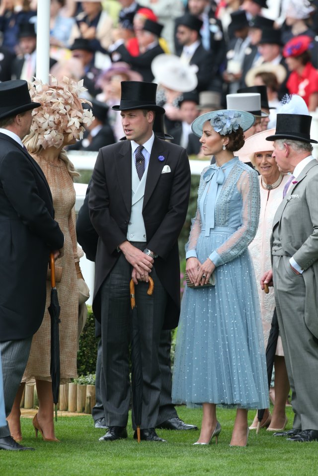 The Duke and Duchess of Cambridge with Prince of Wales and Camilla