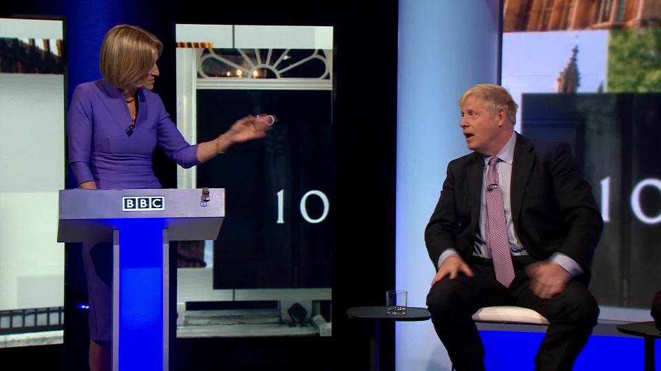  Boris Johnson kept an uncharacteristically low and gaffe-free profile during the debate