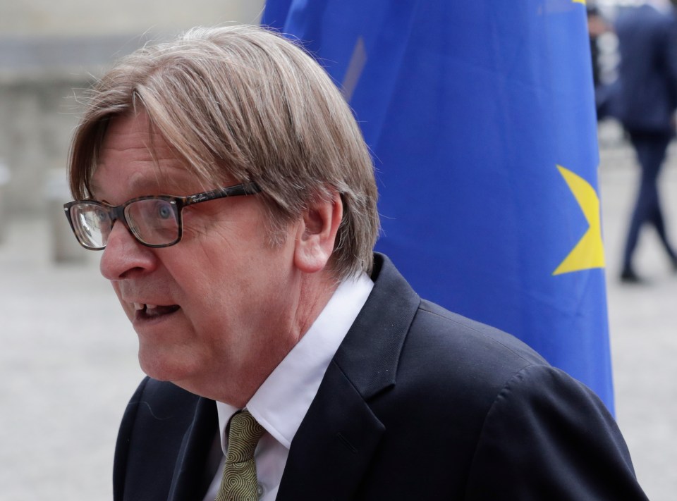 Guy Verhofstadt slammed Boris Johnson in a bitter rant