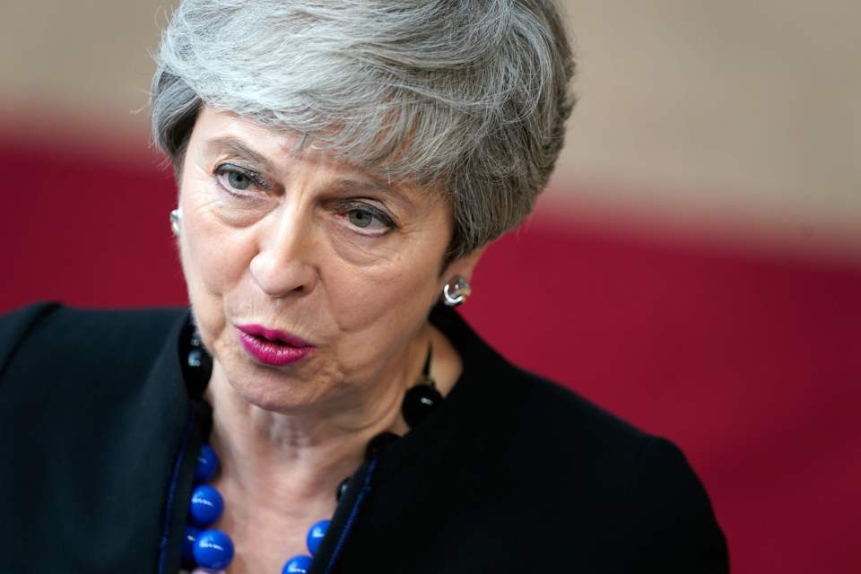  The PM arrived at what is believed to be her last European Council Summit at Brussels on June 20