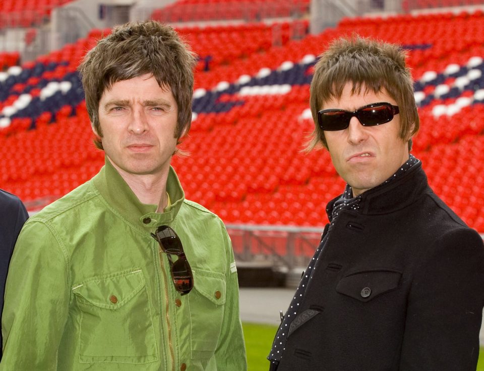 Noel (left) and Liam Gallagher's decade-long feud will NEVER end