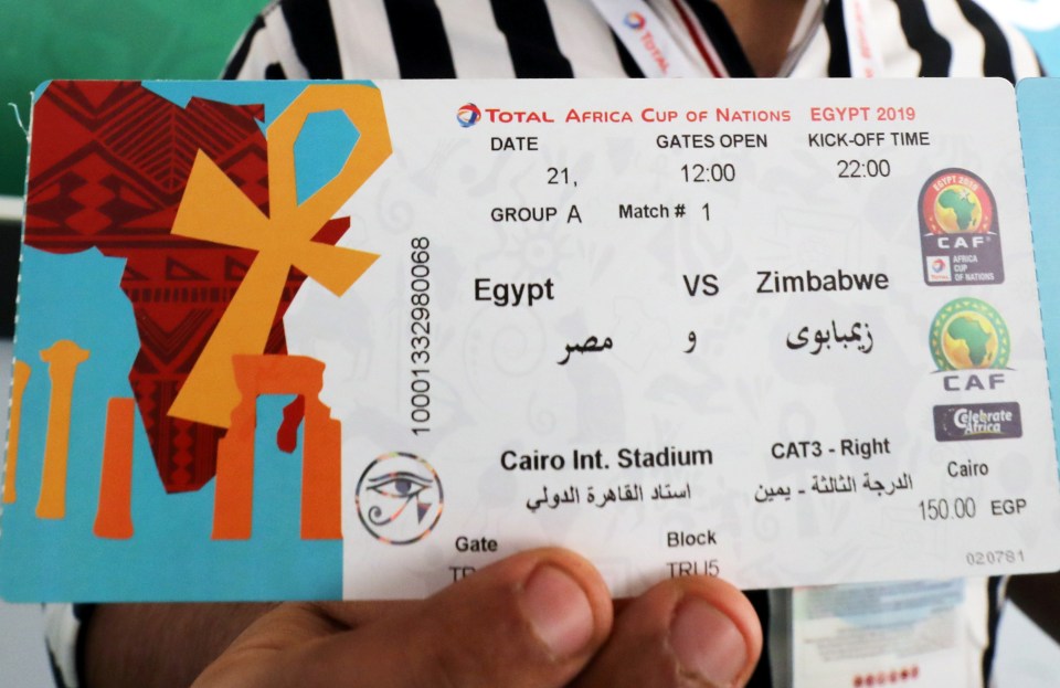  Zimbabwe's clash with Egypt is supposed to kick off the tournament