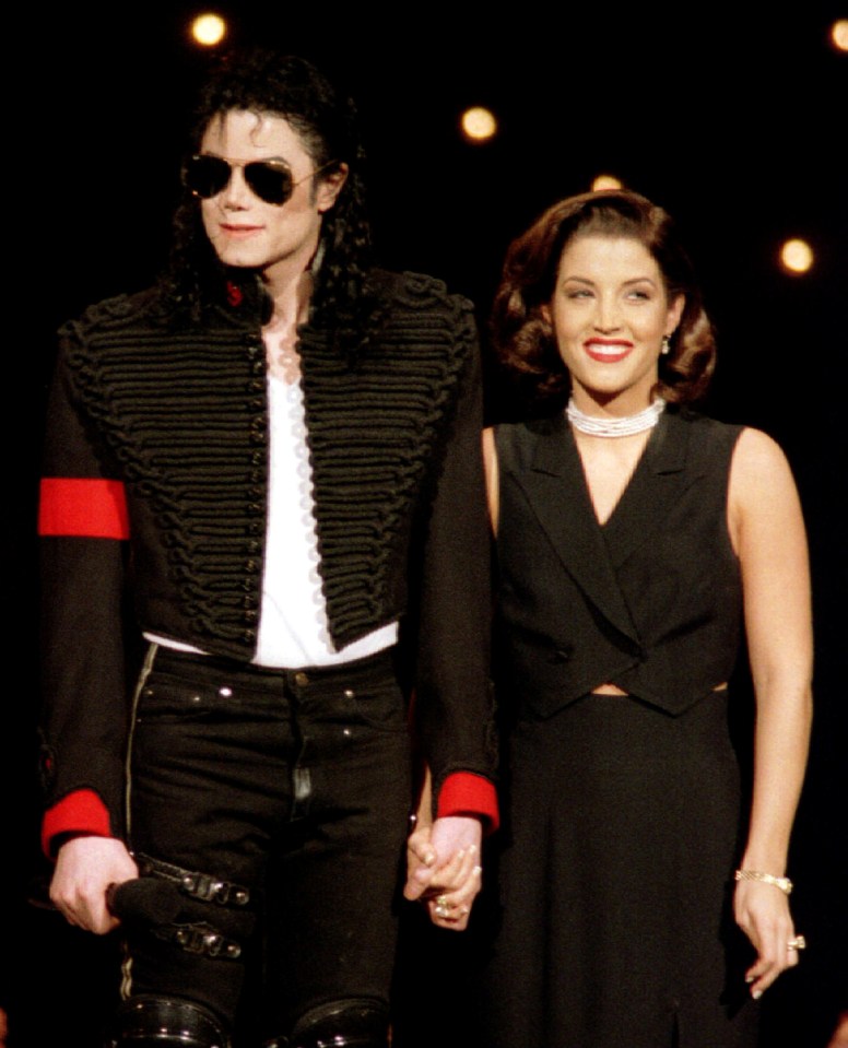  Jackson's first wife Lisa Marie Presley is said to have got the singer into Scientology