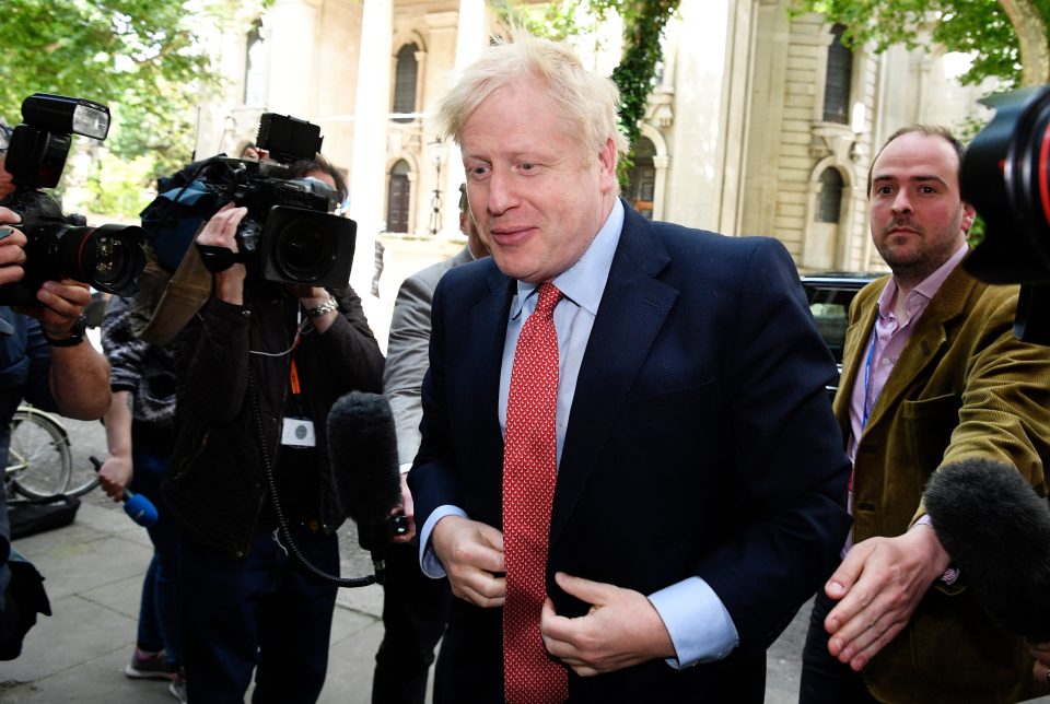  Boris Johnson is hoping the row does not affect his bid to become Prime Minister