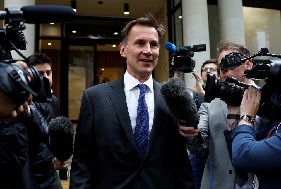  Boris Johnson is battling Jeremy Hunt to become PM