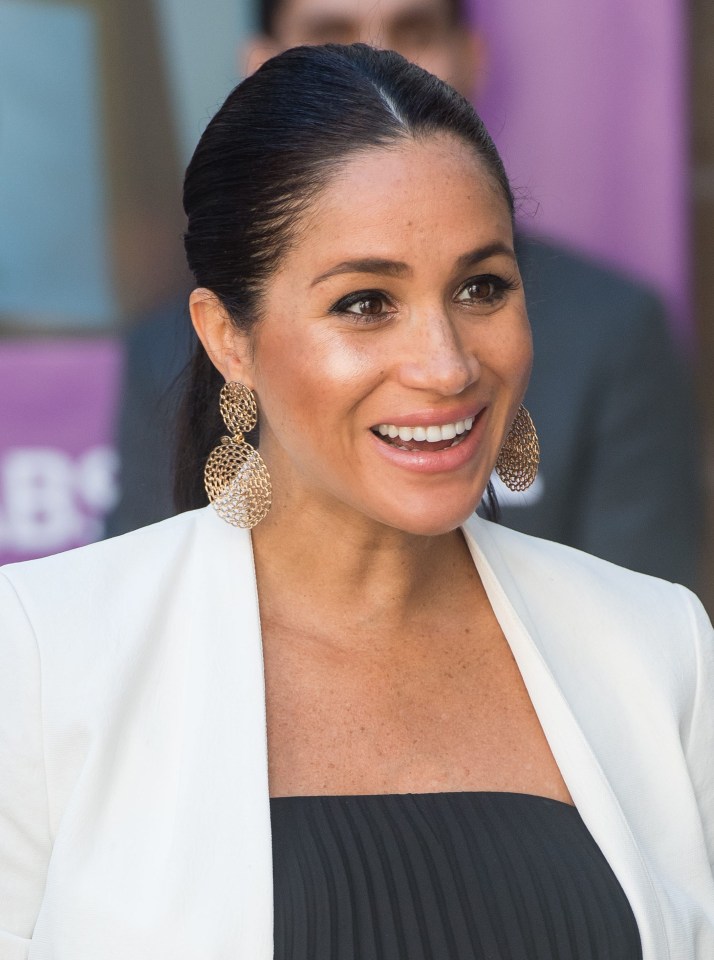 The Duchess wore £129 earrings by Gas Bijoux to Morocco