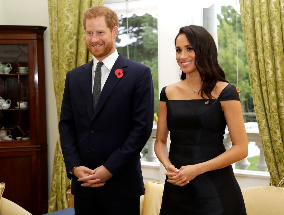 The Duchess of Sussex wore £8,800 Tattoo Diamond necklace during a trip to New Zealand last year